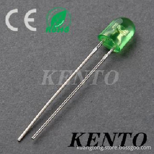 5mm long feet diffused lens oval led diode for led display